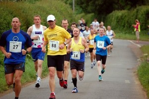 Runners in the Chippenham Harriers 5 Mile Road Race